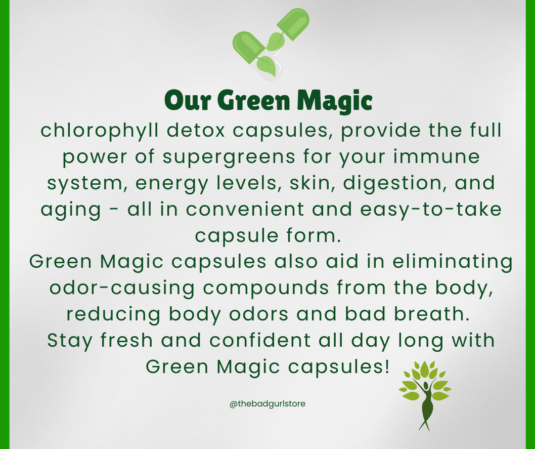 Green Magic Chlorophyll Detox Capsules