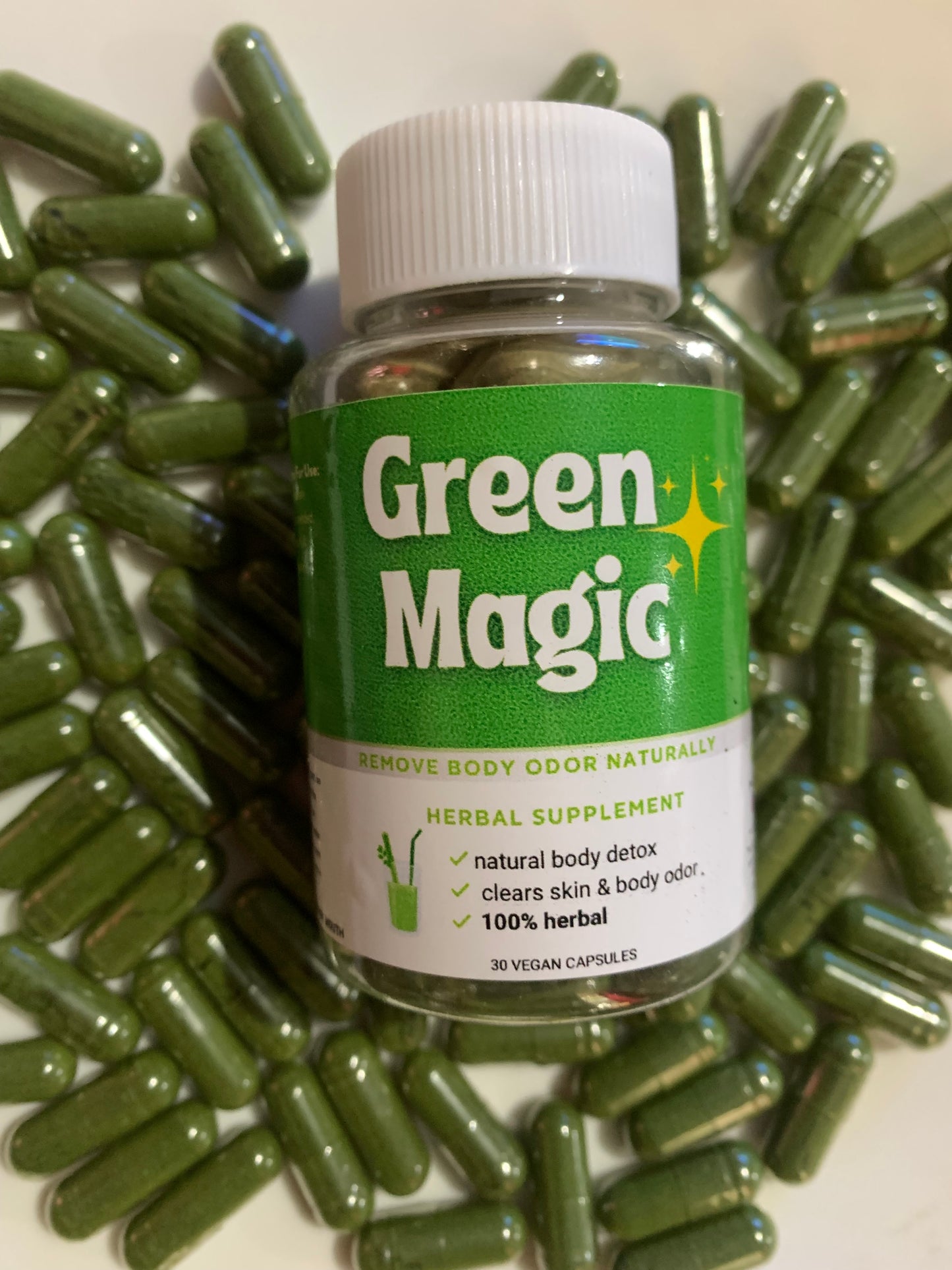 Green Magic Chlorophyll Detox Capsules